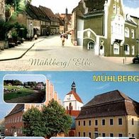 2 AK - Mühlberg an der Elbe, ungelaufen u. neuwertig