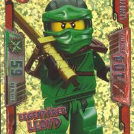 Lego Ninjago Trading Card 2017 limitierte Karte Legendärer Lloyd Nr. LE3 Gold