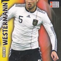 Panini Trading Card Fussball WM 2010 Heiko Westermann aus Deutschland