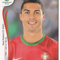 Panini Sammelbild zur Fussball WM 2014 Cristiano Ronaldo Nr.523 aus Portugal