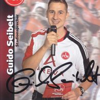 1. FC Nürnberg Autogrammkarte 2008 Guido Seibelt