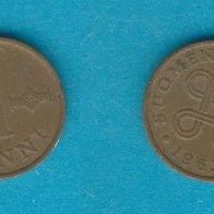 Finnland 1 Penni 1963