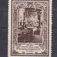 alte Reklamemarke - 700 Jahre Dominikanerkonvent in Wien 1927 (173)