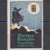 alte Reklamemarke - Tiroler Kanzler Feigenkaffee (180)