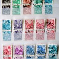 DDR - Briefmarken gelaufen / ° Lot/ Konvolut - (24 )