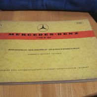 Mercedes Ersatzteilkatalog Motor M 100 edition . b 1971