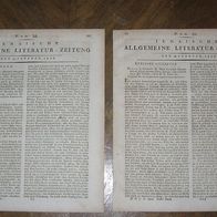 Jenaische Allgemeine Literatur-Zeitung Num. 38/1806 & 50/1806