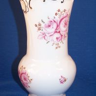 Weimar - Blankenhain Porzellan Vase - 60er Jahre, Rosendekor