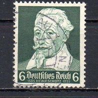 D. Reich 1935, Mi. Nr. 0573 / 573, Heinrich Schütz, gestempelt #05982