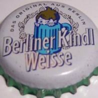 Berliner Kindl Weisse Waldmeister Bier Brauerei Kronkorken 2014 beer bottle crown cap
