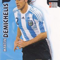 Panini Trading Card Fussball WM 2010 Martin Demichelis aus Argentinien