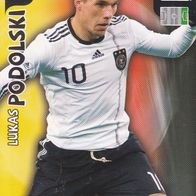 Panini Trading Card Fussball WM 2010 Lukas Podolski aus Deutschland