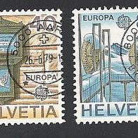 Schweiz, 1979, Mi.-Nr. 1154-1155, gestempelt