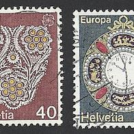 Schweiz, 1976, Mi.-Nr. 1073-1074, gestempelt