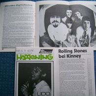 Musikmagazin aus 1971 - Udo Jürgens, Rolling Stones, . Elton John etc.