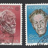 Schweiz, 1985, Mi.-Nr. 1294-1295, gestempelt