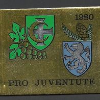 Schweiz, 1980, Markenheftchen 0-74, postfrisch * * , vollständig mit allen Marken