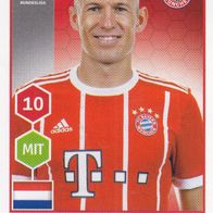 Bayern München Topps Sammelbild 2017 Arjen Robben Bildnummer 226
