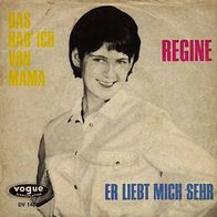 7"REGINE · Das hab ich von Mama (RAR 1965)