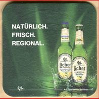 Bierdeckel (119) - Licher - Natürlich. Frisch. Regional.