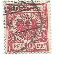 Briefmarke Deutsches Reich 1889 - 10 Pfennig - Michel Nr. 47