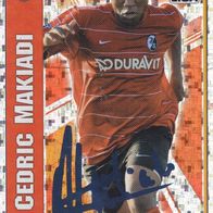 SC Freiburg Topps Sammelbild 2009 Cedric Makiadi Bildnummer 109