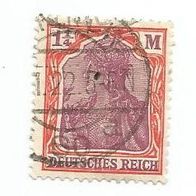 Briefmarke Deutsches Reich 1920 - 1 1/4 Mark - Michel Nr. 151