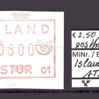 Island 1983 Automatenmarke MiNr. 1 (600 A) postfrisch