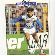 Panini Action Cards Fussball 1992/93 Mehmet Scholl FC Bayern München Nr 155