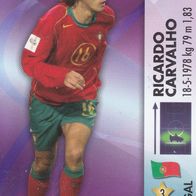 Panini Trading Card zur Fussball WM 2006 Ricardo Carvalho Nr.51/150 Portugal