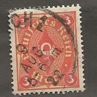 Briefmarke Deutsches Reich 1921 - 3 Mark - Michel Nr. 192