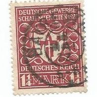 Briefmarke Deutsches Reich 1922 - 1 1/4 Mark - Michel Nr. 199