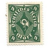 Briefmarke Deutsches Reich 1922 - 4 Mark - Michel Nr. 226 ungestempelt