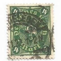 Briefmarke Deutsches Reich 1922 - 4 Mark - Michel Nr. 226