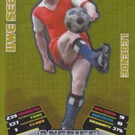 Hamburger SV Topps Match Attax Trading Card 2012 Uwe Seeler Nr.506 Gold Legende