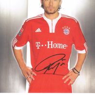 Bayern München Autogrammkarte 2009 Danijel Pranjic