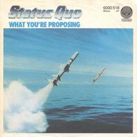 Status Quo - What You´re Proposing / AB Blues - 7" - Vertigo 6000 518 (D) 1980