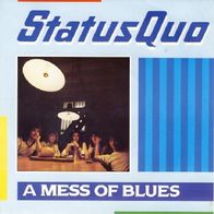 Status Quo - A Mess Of Blues / Big Man - 7" - Vertigo Quo 12 (UK) 1983
