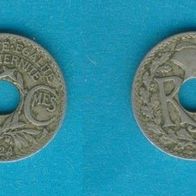 Frankreich 5 Centimes 1924