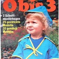 Kindermode "0 bis 3" 1978 Zeitschrift DDR
