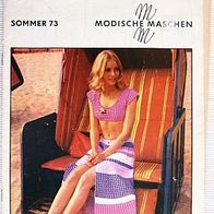 Modische Maschen 1973-01, Zeitschrift DDR