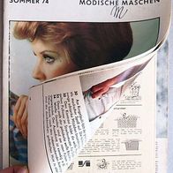 Modische Maschen 1974-01, Zeitschrift DDR