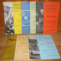 Nation und Europa - Deutsche Monatshefte - 1967, 5 Hefte