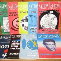 Nation und Europa - Deutsche Monatshefte - 1994, 9 Hefte