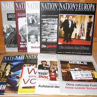 Nation und Europa - Deutsche Monatshefte - 2004, 10 Hefte