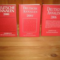 Deutsche Annalen 2000, 2001, 2006