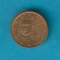 Frankreich 1 Cent 2003