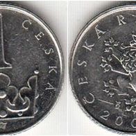 Tschechische Republik 1 Krone 2006 (m137)