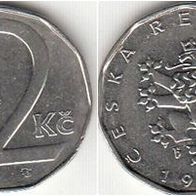 Tschechische Republik 2 Kronen 1994 (m138)