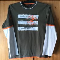 mehrfarbiges Sweatshirt Gr. 176 (5009)